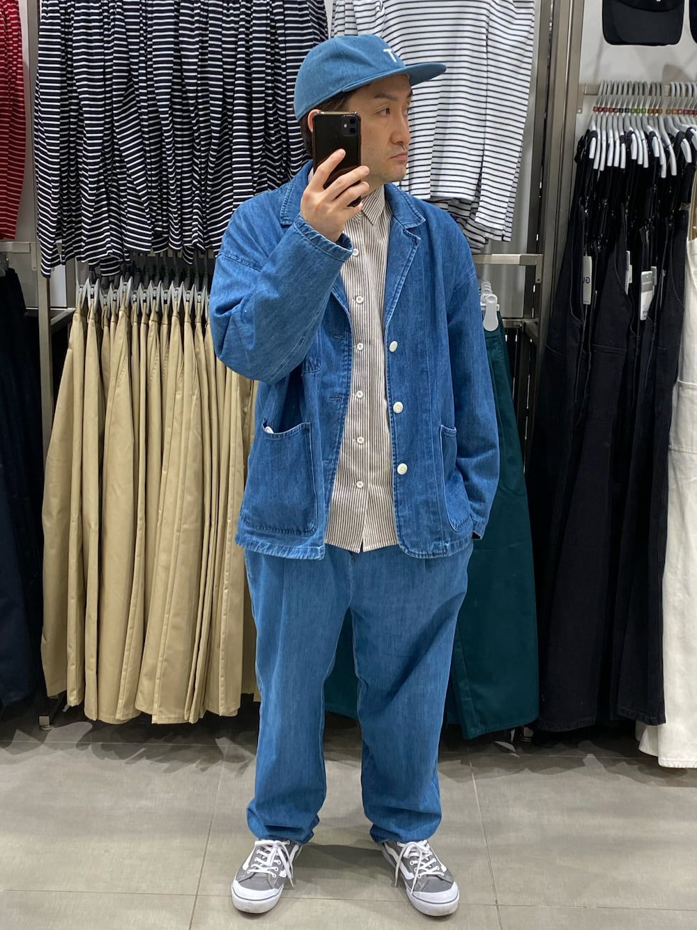 【新品未使用】FREAK’S STORE シェフセットアップ シベージュ 3560000014785_006003_d00007.jpg