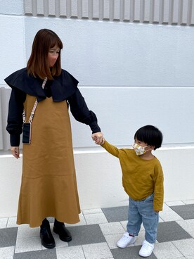 ともみさん（レディース・159cm）の秋コーディネート