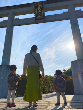 ともみさん（レディース・159cm）の春コーディネート