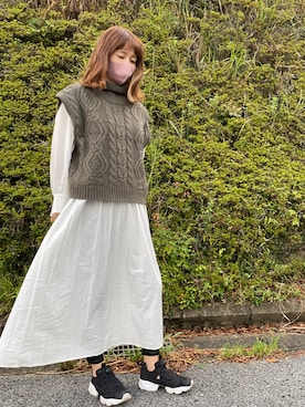 ともみさん（レディース・159cm）の秋コーディネート