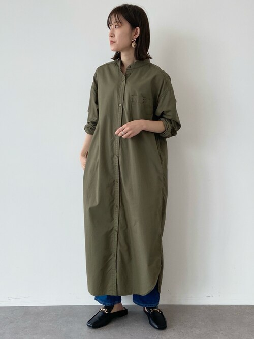 やまむ American Holic American Holicのシャツワンピースを使ったコーディネート Wear