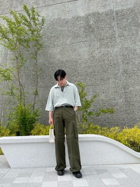 「LiNoH（リノー）のアイテム（アクセサリー）」を使った、てぃもさん（メンズ・168cm）の夏コーディネート