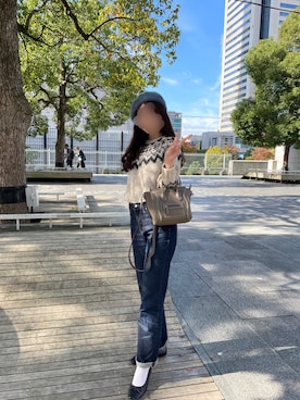 「179/WG（イチナナキュウダブルジー）のアイテム」を使った、sさん（レディース・165cm）の秋コーディネート