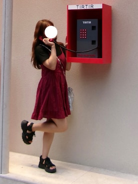 「clear（クリア）のアイテム」を使った、モさん（レディース・154cm）の夏コーディネート