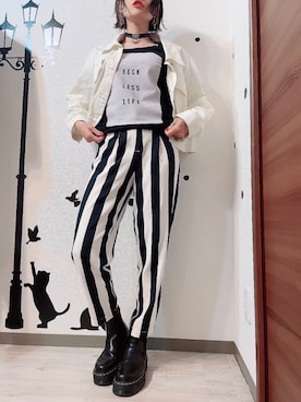 「Jubilee（ジュビリー）のアイテム」を使った、🍓mako🍓さん（レディース・161cm）の春コーディネート