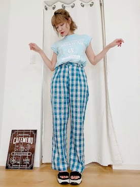 「Diosfront（ディオスフロント）のアイテム」を使った、🍓mako🍓さん（レディース・161cm）の夏コーディネート