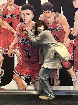 「SOU･SOU（ソウ・ソウ）のアイテム（バッグ）」を使った、カロさん（レディース・156cm）の夏コーディネート