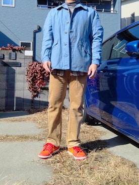 「PENDLETON（ペンドルトン）のアイテム」を使った、Daniel.Yさん（メンズ・175cm）の冬コーディネート