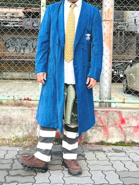 「KAMIYA（カミヤ）のアイテム」を使った、Daniel.Yさん（メンズ・175cm）の春コーディネート