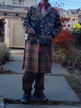 「アイテム（その他アウター）」を使った、Daniel.Yさん（メンズ・175cm）の冬コーディネート