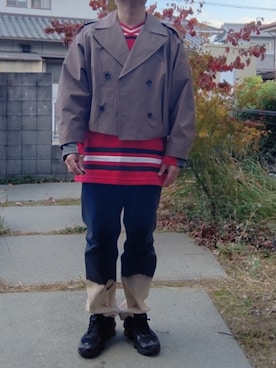 「メンズファッション」｜Daniel.Yさん（メンズ・175cm）の冬コーディネート