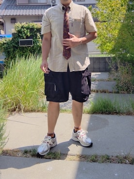 「アイテム（ネクタイ）」を使った、Daniel.Yさん（メンズ・175cm）の秋コーディネート