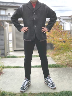 「doublet（ダブレット）のアイテム（スニーカー）」を使った、Daniel.Yさん（メンズ・175cm）の秋コーディネート