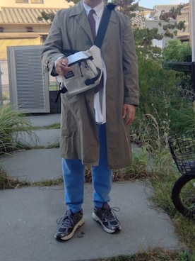 「アイテム（ネクタイ）」を使った、Daniel.Yさん（メンズ・175cm）の秋コーディネート