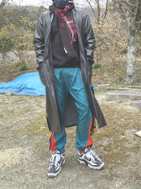 「doublet（ダブレット）のアイテム（スニーカー）」を使った、Daniel.Yさん（メンズ・175cm）の冬コーディネート
