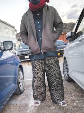 「ANEI（アーネイ）のアイテム」を使った、Daniel.Yさん（メンズ・175cm）の冬コーディネート