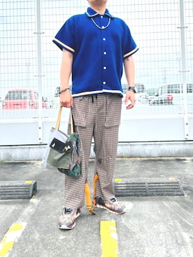 「doublet（ダブレット）のアイテム」を使った、Daniel.Yさん（メンズ・175cm）の春コーディネート