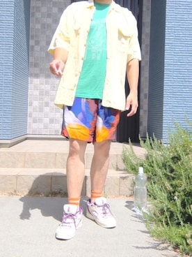 「TAAKK（ターク）のアイテム」を使った、Daniel.Yさん（メンズ・175cm）の夏コーディネート