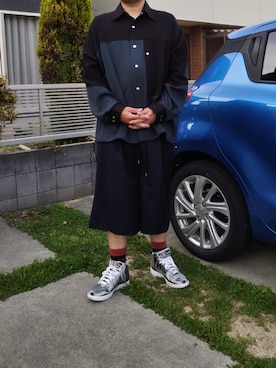 「ANEI（アーネイ）のアイテム」を使った、Daniel.Yさん（メンズ・175cm）の春コーディネート