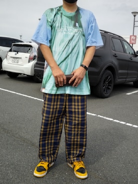 「doublet（ダブレット）のアイテム（トップス）」を使った、Daniel.Yさん（メンズ・175cm）の夏コーディネート