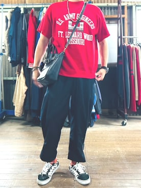 「NUMBER (N)INE（ナンバーナイン）のアイテム」を使った、Daniel.Yさん（メンズ・175cm）の夏コーディネート