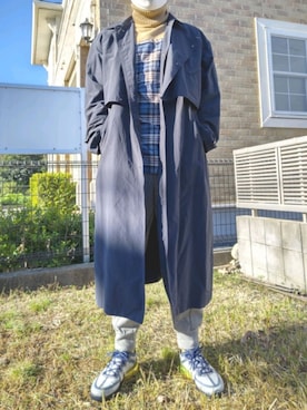 「MR.GENTLEMAN（ミスタージェントルマン）のアイテム（ニット/セーター）」を使った、Daniel.Yさん（メンズ・175cm）の冬コーディネート