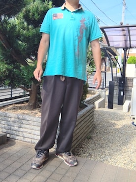 「doublet（ダブレット）のアイテム」を使った、Daniel.Yさん（メンズ・175cm）の夏コーディネート