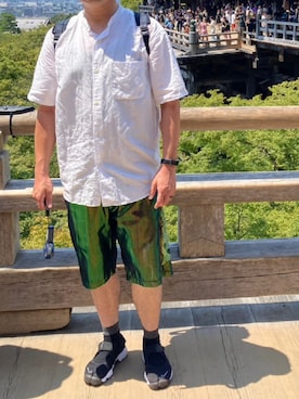 「doublet（ダブレット）のアイテム（パンツ）」を使った、Daniel.Yさん（メンズ・175cm）の夏コーディネート