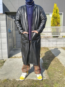 「FACETASM（ファセッタズム）のアイテム（シューズ）」を使った、Daniel.Yさん（メンズ・175cm）の冬コーディネート