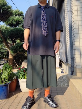 「アイテム（ネクタイ）」を使った、Daniel.Yさん（メンズ・175cm）の夏コーディネート