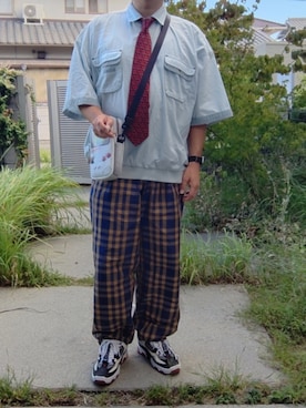 「Yves Saint Laurent（イヴサンローラン）のアイテム」を使った、Daniel.Yさん（メンズ・175cm）の秋コーディネート