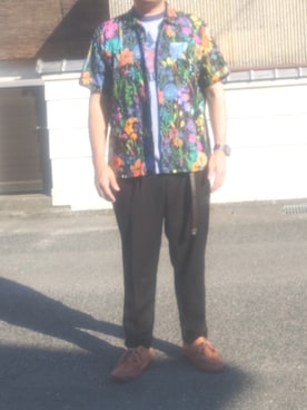 「Engineered Garments（エンジニアードガーメンツ）のアイテム」を使った、Daniel.Yさん（メンズ・175cm）の秋コーディネート