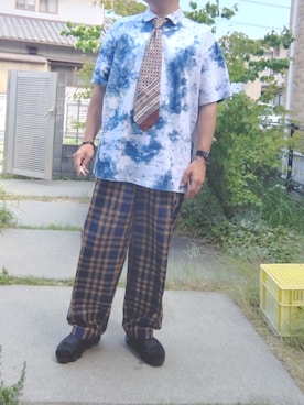 「MIHARAYASUHIRO（ミハラヤスヒロ）のアイテム」を使った、Daniel.Yさん（メンズ・175cm）の夏コーディネート