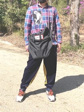 「TAKAHIROMIYASHITATheSoloIst.（タカヒロミヤシタザソロイスト）のアイテム（トップス）」を使った、Daniel.Yさん（メンズ・175cm）の春コーディネート