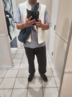 「アイテム（スウェットパンツ）」を使った、Daniel.Yさん（メンズ・175cm）の夏コーディネート