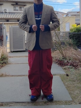 「doublet（ダブレット）のアイテム」を使った、Daniel.Yさん（メンズ・175cm）の冬コーディネート