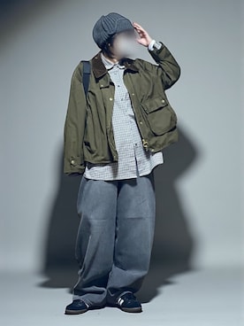 「BURLAP OUTFITTER（バーラップアウトフィッター）のアイテム」を使った、sc___dyさん（レディース・156cm）の冬コーディネート
