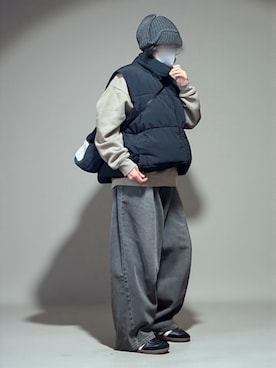 「ReqHatter（レックハッター）のアイテム」を使った、sc___dyさん（レディース・156cm）の冬コーディネート