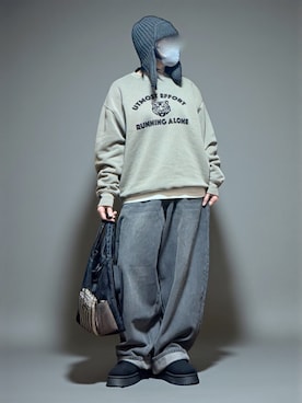 「ReqHatter（レックハッター）のアイテム」を使った、sc___dyさん（レディース・156cm）の冬コーディネート