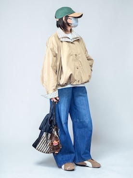 sc___dyさん（レディース・156cm）の春コーディネート