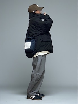 「アイテム（チノパンツ）」を使った、sc___dyさん（レディース・156cm）の秋コーディネート