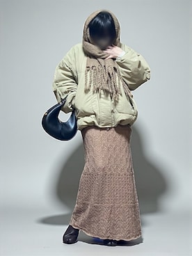 sc___dyさん（レディース・156cm）の冬コーディネート