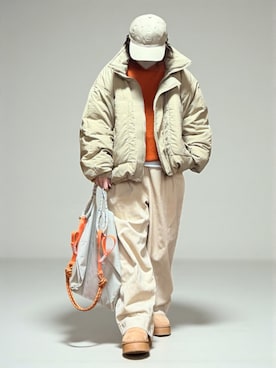 「coen（コーエン）のアイテム」を使った、sc___dyさん（レディース・156cm）の冬コーディネート