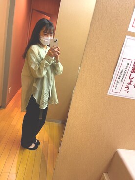 「SEVENDAYS=SUNDAY（セブンデイズサンデイ）のアイテム（シャツ/ブラウス）」を使った、ｋａｎａさん（レディース・152cm）の夏コーディネート