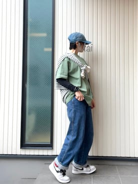 「やっぱりデニムが好き」｜mai✺maiさん（レディース・158cm）の春コーディネート
