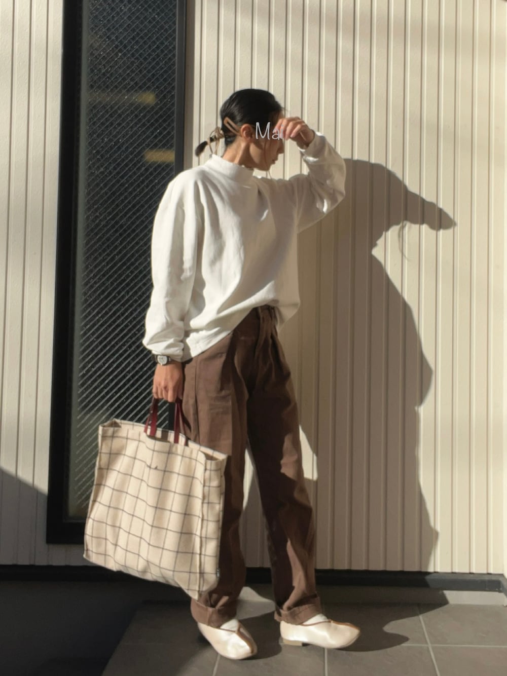 「秋コーデ、シンプル、デニム、やっぱりデニムが好き、classicalelf、プチプラ、しまむら様」｜「UNIQLOのアイテム（スウェット、ホワイト系）」を使った、mai✺maiさん（レディース・158cm）の秋コーディネートの1枚目の写真