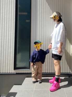 「AIRMAX90」｜mai✺maiさん（レディース・158cm）の秋コーディネート