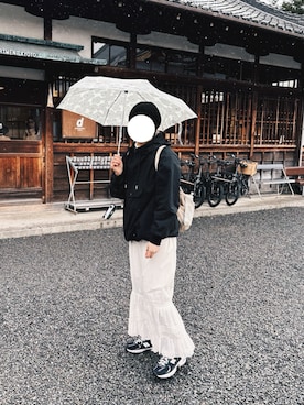 bibourokuさんの「ロクヨンクロスアノラックパーカー」を使ったコーディネート
