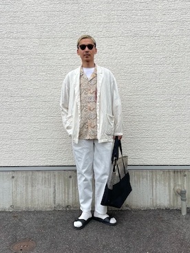 _ryo_kimさん（メンズ・175cm）の夏コーディネート