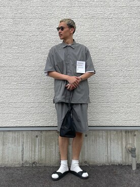 _ryo_kimさん（メンズ・175cm）の夏コーディネート